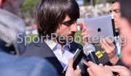 14/03/2016 VIAREGGIO (LU), il portiere del GENOA MATTIA PERIN legge il giuramento alla cerimonia di apertura della VIAREGGIO CUP 2016 con la partita INTER - AKADEMIJA PANDEV svolta allo stadio dei pini a VIAREGGIO 14/03/2016 VIAREGGIO (LU), il portiere del GENOA MATTIA PERIN legge il giuramento alla cerimonia di apertura della VIAREGGIO CUP 2016 con la partita INTER - AKADEMIJA PANDEV svolta allo stadio dei pini a VIAREGGIO