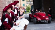 16/05/2015 Lucca, Passage of the Automobile Racing Mille Miglia from the center of Lucca