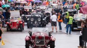 16/05/2015 Lucca, Passage of the Automobile Racing Mille Miglia from the center of Lucca