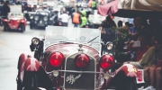 16/05/2015 Lucca, Passage of the Automobile Racing Mille Miglia from the center of Lucca