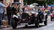 16/05/2015 Lucca, Passage of the Automobile Racing Mille Miglia from the center of Lucca