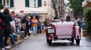 16/05/2015 Lucca, Passage of the Automobile Racing Mille Miglia from the center of Lucca