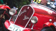 16/05/2015 Lucca, Passage of the Automobile Racing Mille Miglia from the center of Lucca