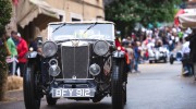 16/05/2015 Lucca, Passage of the Automobile Racing Mille Miglia from the center of Lucca