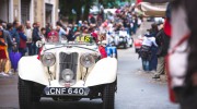 16/05/2015 Lucca, Passage of the Automobile Racing Mille Miglia from the center of Lucca