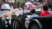 16/05/2015 Lucca, Passage of the Automobile Racing Mille Miglia from the center of Lucca