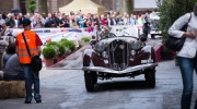 16/05/2015 Lucca, Passage of the Automobile Racing Mille Miglia from the center of Lucca