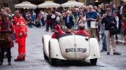 16/05/2015 Lucca, Passage of the Automobile Racing Mille Miglia from the center of Lucca