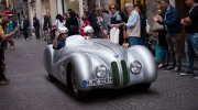 16/05/2015 Lucca, Passage of the Automobile Racing Mille Miglia from the center of Lucca