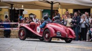 16/05/2015 Lucca, Passage of the Automobile Racing Mille Miglia from the center of Lucca