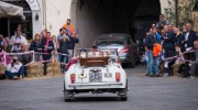 16/05/2015 Lucca, Passage of the Automobile Racing Mille Miglia from the center of Lucca