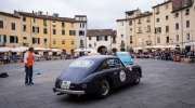 16/05/2015 Lucca, Passage of the Automobile Racing Mille Miglia from the center of Lucca