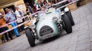 16/05/2015 Lucca, Passage of the Automobile Racing Mille Miglia from the center of Lucca