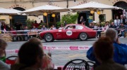 16/05/2015 Lucca, Passage of the Automobile Racing Mille Miglia from the center of Lucca