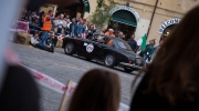 16/05/2015 Lucca, Passage of the Automobile Racing Mille Miglia from the center of Lucca