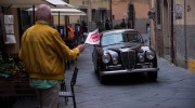 16/05/2015 Lucca, Passage of the Automobile Racing Mille Miglia from the center of Lucca