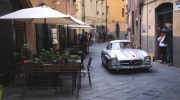 16/05/2015 Lucca, Passage of the Automobile Racing Mille Miglia from the center of Lucca