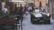 16/05/2015 Lucca, Passage of the Automobile Racing Mille Miglia from the center of Lucca