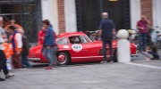 16/05/2015 Lucca, Passage of the Automobile Racing Mille Miglia from the center of Lucca