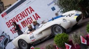 16/05/2015 Lucca, Passage of the Automobile Racing Mille Miglia from the center of Lucca