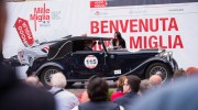 16/05/2015 Lucca, Passage of the Automobile Racing Mille Miglia from the center of Lucca