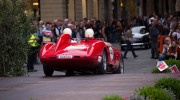 16/05/2015 Lucca, Passage of the Automobile Racing Mille Miglia from the center of Lucca