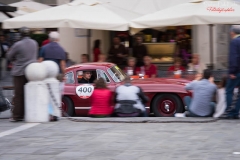 16/05/2015 Lucca, Passage of the Automobile Racing Mille Miglia from the center of Lucca 16/05/2015 Lucca, Passage of the Automobile Racing Mille Miglia from the center of Lucca