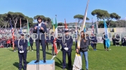 14/03/2016 VIAREGGIO (LU), il portiere del GENOA MATTIA PERIN legge il giuramento alla cerimonia di apertura della VIAREGGIO CUP 2016 con la partita INTER - AKADEMIJA PANDEV svolta allo stadio dei pini a VIAREGGIO