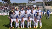 14/03/2016 VIAREGGIO (LU), formazione della squadra dell AKADEMIJA PANDEV cerimonia di apertura della VIAREGGIO CUP 2016 con la partita INTER - AKADEMIJA PANDEV svolta allo stadio dei pini a VIAREGGIO