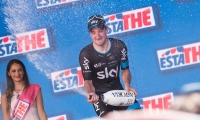 arrival of the stage Albenga - Genoa of the Tour of Italy VIVIANI Elia wins