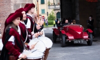 16/05/2015 Lucca, Passage of the Automobile Racing Mille Miglia from the center of Lucca