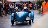 16/05/2015 Lucca, Passage of the Automobile Racing Mille Miglia from the center of Lucca