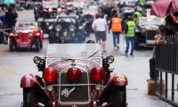 16/05/2015 Lucca, Passage of the Automobile Racing Mille Miglia from the center of Lucca