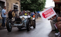 16/05/2015 Lucca, Passage of the Automobile Racing Mille Miglia from the center of Lucca