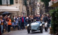 16/05/2015 Lucca, Passage of the Automobile Racing Mille Miglia from the center of Lucca