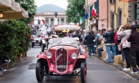 16/05/2015 Lucca, Passage of the Automobile Racing Mille Miglia from the center of Lucca