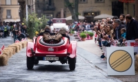 16/05/2015 Lucca, Passage of the Automobile Racing Mille Miglia from the center of Lucca