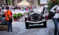 16/05/2015 Lucca, Passage of the Automobile Racing Mille Miglia from the center of Lucca