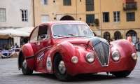 16/05/2015 Lucca, Passage of the Automobile Racing Mille Miglia from the center of Lucca