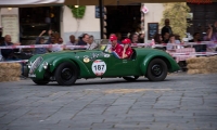 16/05/2015 Lucca, Passage of the Automobile Racing Mille Miglia from the center of Lucca