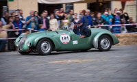 16/05/2015 Lucca, Passage of the Automobile Racing Mille Miglia from the center of Lucca