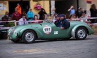 16/05/2015 Lucca, Passage of the Automobile Racing Mille Miglia from the center of Lucca