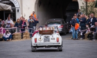 16/05/2015 Lucca, Passage of the Automobile Racing Mille Miglia from the center of Lucca