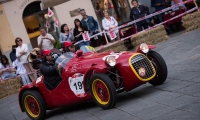 16/05/2015 Lucca, Passage of the Automobile Racing Mille Miglia from the center of Lucca