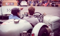 16/05/2015 Lucca, Passage of the Automobile Racing Mille Miglia from the center of Lucca