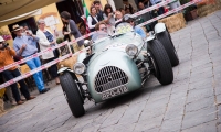 16/05/2015 Lucca, Passage of the Automobile Racing Mille Miglia from the center of Lucca