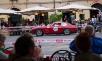 16/05/2015 Lucca, Passage of the Automobile Racing Mille Miglia from the center of Lucca