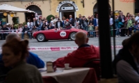 16/05/2015 Lucca, Passage of the Automobile Racing Mille Miglia from the center of Lucca