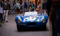 16/05/2015 Lucca, Passage of the Automobile Racing Mille Miglia from the center of Lucca