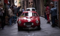 16/05/2015 Lucca, Passage of the Automobile Racing Mille Miglia from the center of Lucca